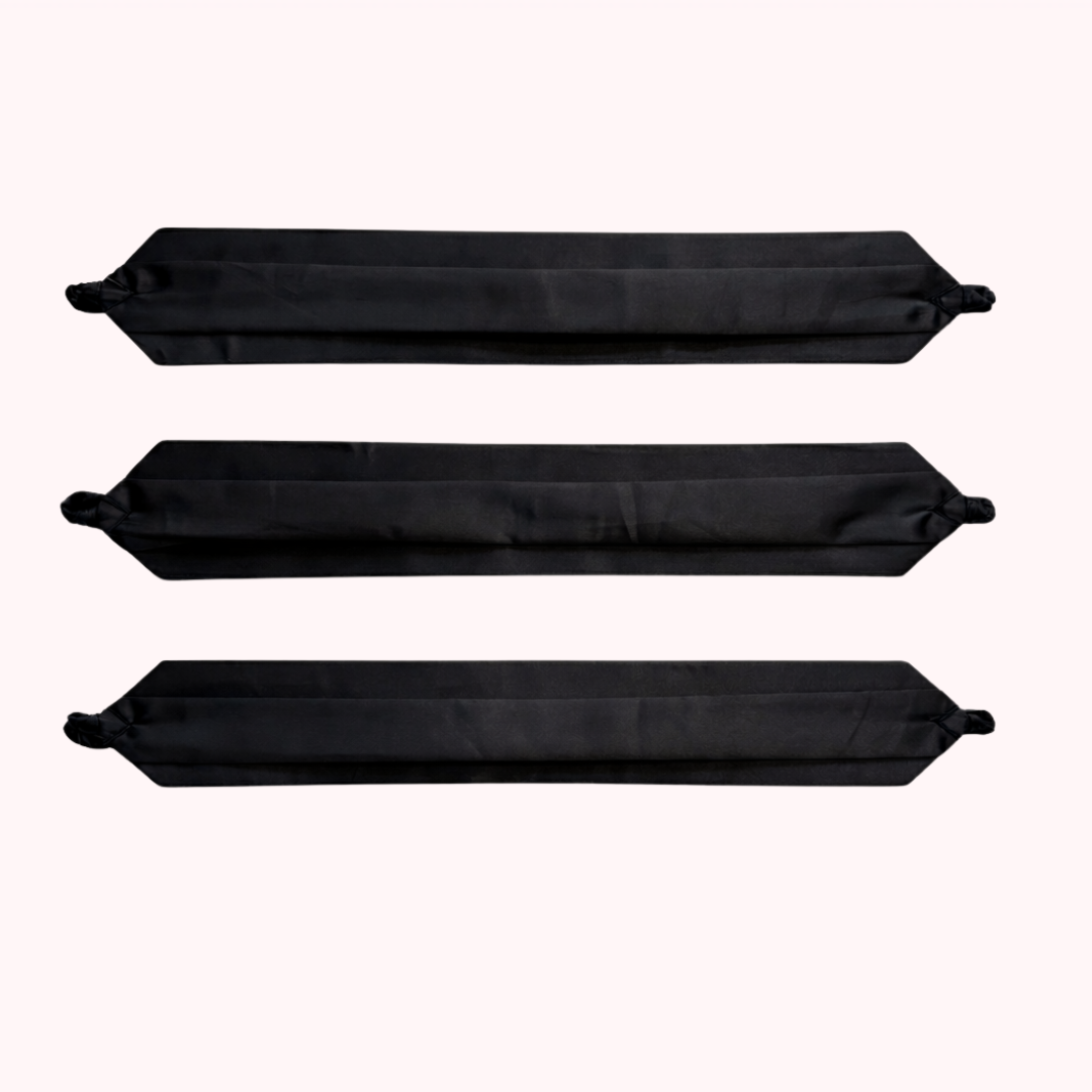 Ceinture tissus noir