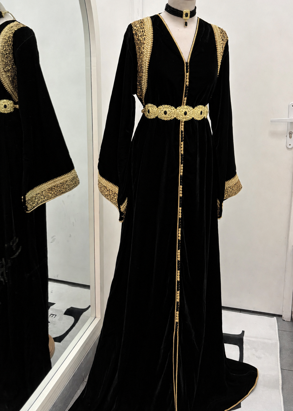 Caftan velours