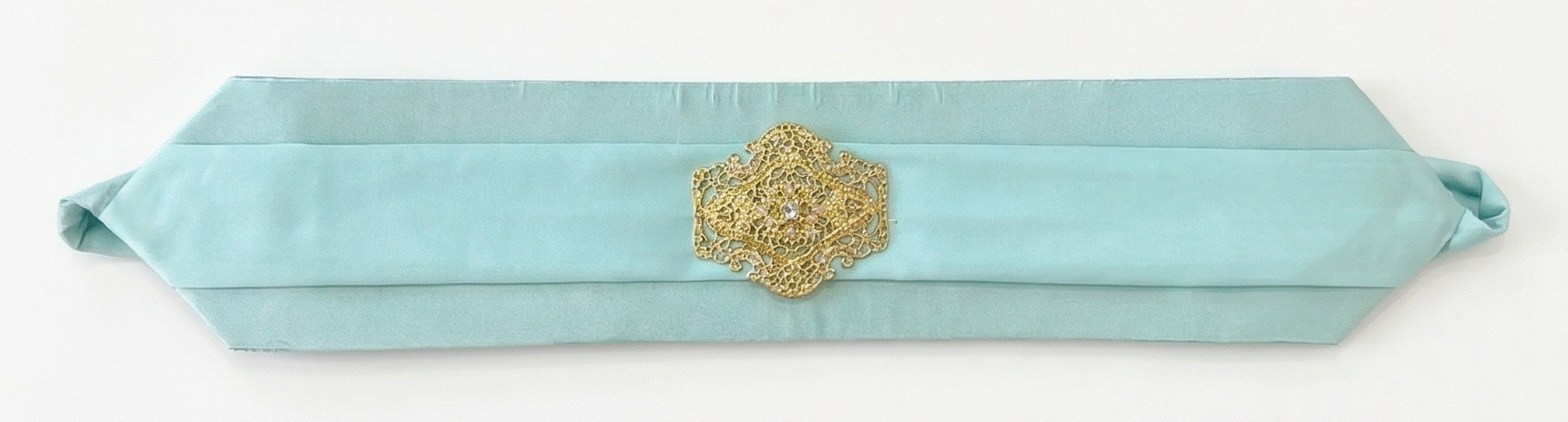 Ceinture tissus broche