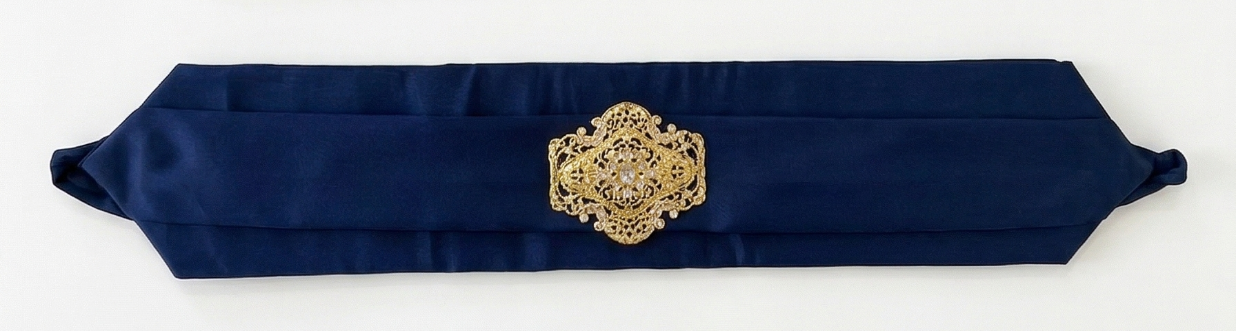 Ceinture tissus broche