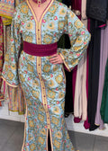Caftan sari vert