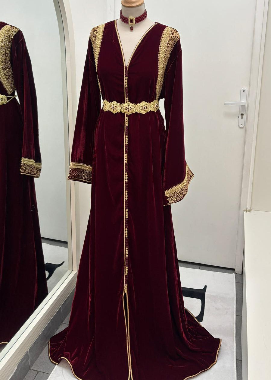 Caftan velours