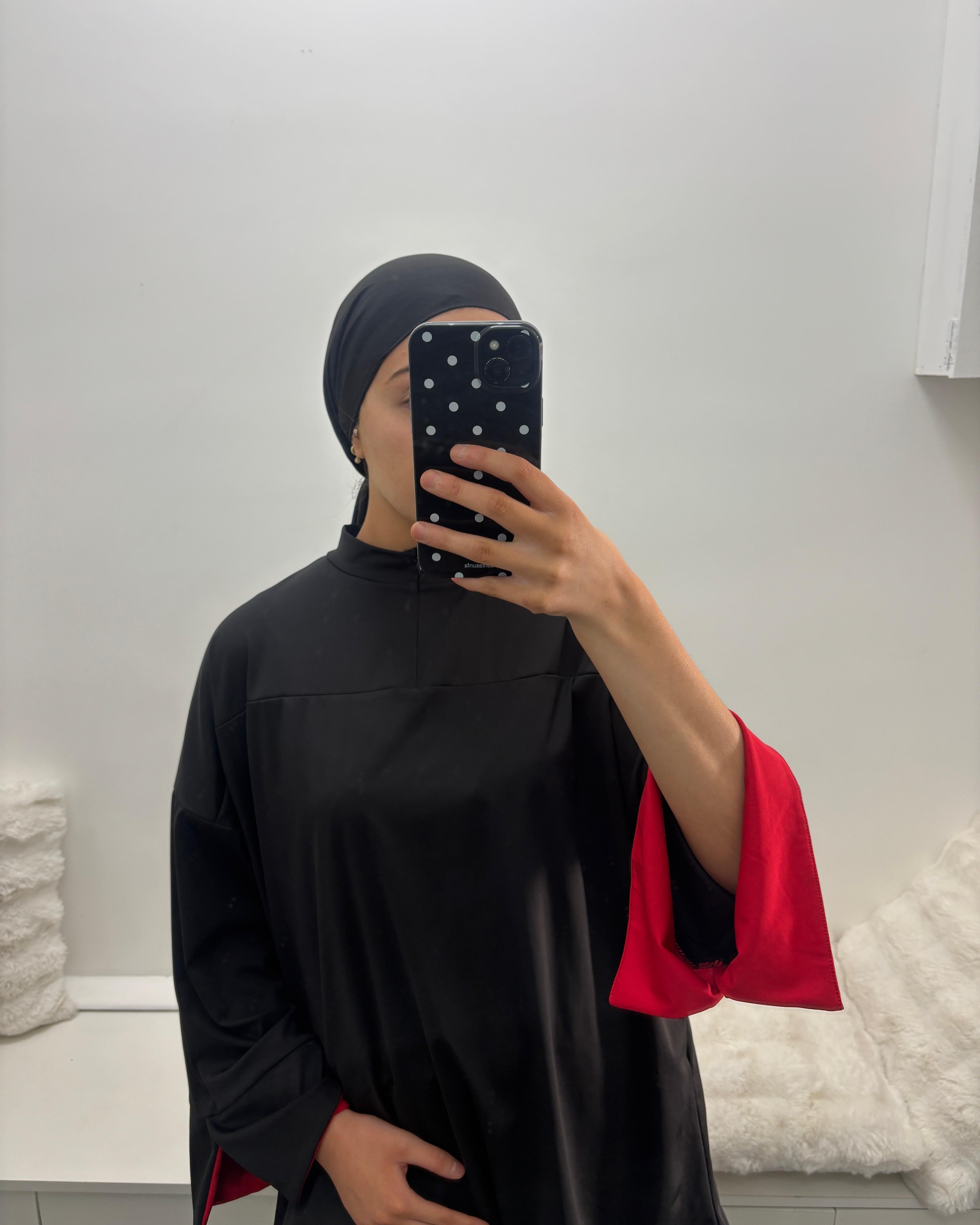 Burkini col montant doublure